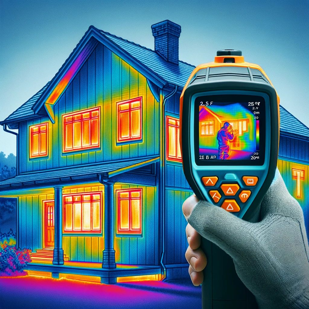 Thermal Camera Home Insulation